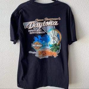 Harley Davidson Mens Short Sleeve Graphic Shirt Size Large